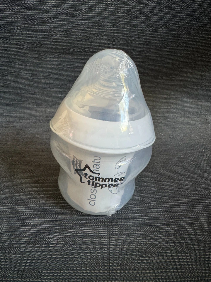 Tommee Tippee Closer to Nature Clear Baby Bottle - 150ml - NEW SEALED - image 1 of 1
