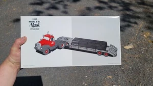 First Gear 1960 Texaco Pipeline Mack B-61 Semi Truck - Lowboy Trailer Load 1/34 - Picture 1 of 6