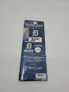 DETROIT TIGERS STYLE 2 SIDED GARDEN FLAG 12"X18" YARD BANNER - Picture 1 of 4