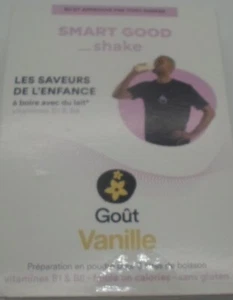 SMART GOOD SHAKE LOT DE 5 BOITES GOUT VANILLE NEUF - Foto 1 di 1
