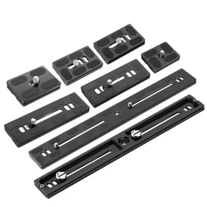 Placa de liberación rápida con tornillo de 1/4" para cabeza de bola/cámara SLR trípode suizo Arca - Imagen 1 de 11