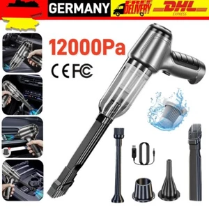 Mini aspiradora de mano inalámbrica 95000Pa batería húmeda y seca para coche oficina hogar DHL - Imagen 1 de 22