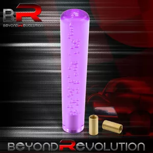 For Nissan 8" Bubble Extended Shift Knob M8 M10 M12 Adapter Kit Grip Lever PUR - Picture 1 of 3