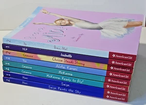 Lot of 8 American Girl Books  Saige McKenna Kanani Chrissa Isabelle Mia - Bild 1 von 19