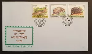 St Vincent Stamps 1979 Wildlife of the Grenadines First Day Cover FDC (w) - Picture 1 of 2