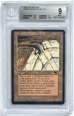 MTG Antiquities Urza's Mine Pulley BGS 9.0 (8.5, 9, 9.5, 9.5) MINT - Image 1 of 2