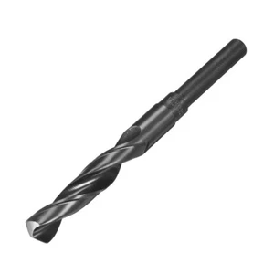 14.5mm Drill Bit HSS 9341 Black Oxide with 1/2 Inch Straight Reduced Shank - Picture 1 of 6