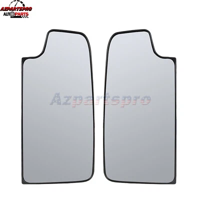 2x Tow Mirror Glass Lower For 2015-2017 Chevy Silverado GMC Sierra 2500 3500 HD - Image 1 of 4