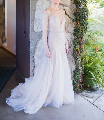 berta bridal wedding gown 44 US 6 - Image 1 of 4