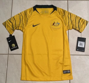 NEW - Authentic Socceroos Australia Shirt Jersey NIKE Youth Unisex XS Matildas - Picture 1 of 10