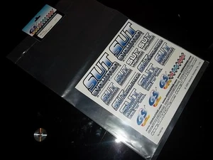 GS RACING UT21 stickers SUT EVO RTR - Picture 1 of 1