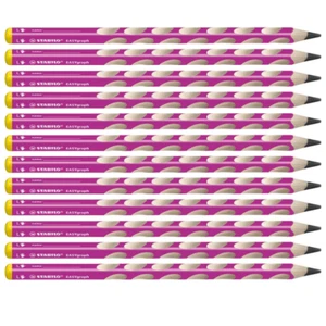 12 x Stabilo Easygraph Bleistifte Bleistift HB für Linkshänder, pink - Bild 1 von 4
