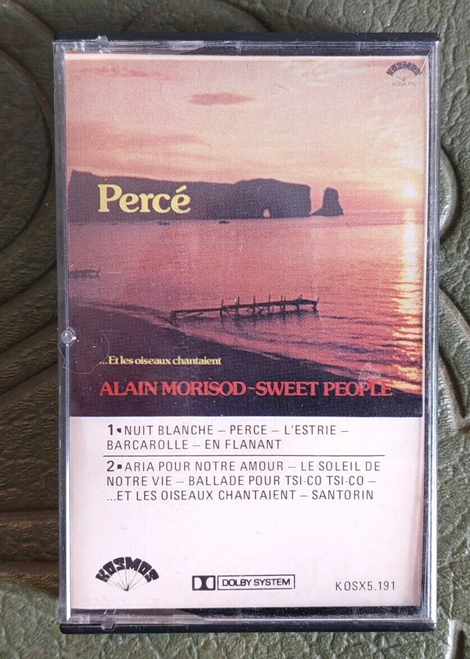 ALAIN MORISOD - SWEET PEOPLE Perce cassette Kosmos KOSX5.191 Canada 1979 - Image 1 of 2