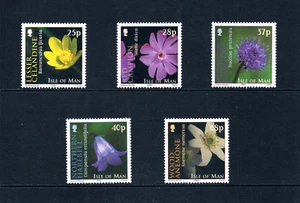 $8.20 Scott Value - 2004 ISLE OF MAN GB Flowers Europe Wildlife MNH NH UMM - Picture 1 of 2