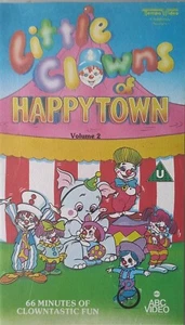 Little Clowns of Happytown Volume 2 VHS Video Tape Cert U - Picture 1 of 3