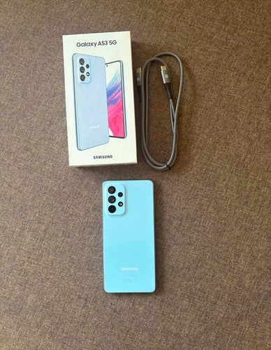 Samsung Galaxy A53 Light Blue, 8GB RAM, 128GB Storage | eBay