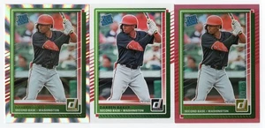 DARREN BAKER - NATIONALS - 3 CARD LOT -RATED ROOKIE - Bild 1 von 2