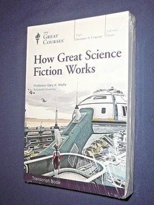 Teaching Co Great Courses TRANSCRIPTS  :        HOW GREAT SCIERNCE FICTION WORKS - Picture 1 of 2