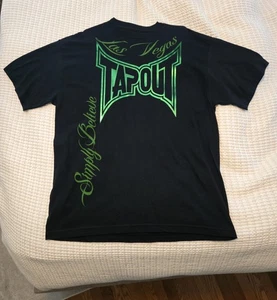 Tapout Las Vegas Shirt Green Graphic Y2K Tee - Neu, XL - Bild 1 von 6