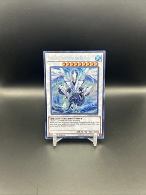 Yugioh! LP Trishula, Dragon of the Ice Barrier - HSRD-EN052 - Secret Rare - 1st  - Image 1 of 4