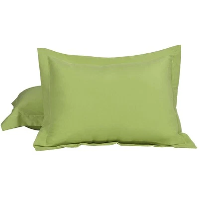 2Pcs Standard/Queen/King Microfiber Pillow Shams Pair No Zipper Pillowcases - Image 1 of 4