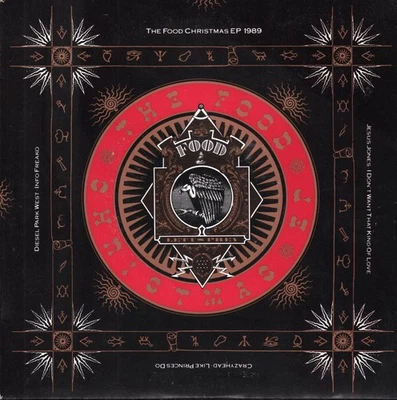 Various Artists Food Christmas EP 1989 7" vinyl UK Food 1989 - pic sleeve has - Image 1 of 3