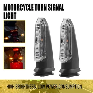 2X Clear Lens L+R Turn Signal Light For HONDA CB 400F/500F/400X/500X 2013-2018 - Picture 1 of 10