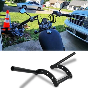 1'' 25mm Motorcycle Handlebar Z Bar Drag Bar For Honda Shadow VT600 700 750 1100 - Picture 1 of 9