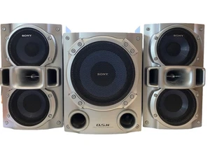 Sony Lautsprecher SS-RG490S & Subwoofer WG490S für MHC-GX470 Mini HiFi Stereo funktioniert - Bild 1 von 8