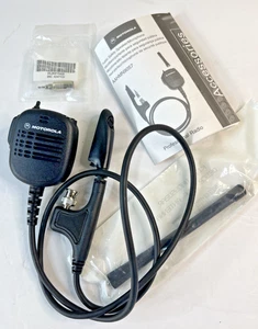 NUEVO Altavoz/Micrófono de Seguridad Pública Motorola MODELO:AAHMN9057B - Imagen 1 de 10