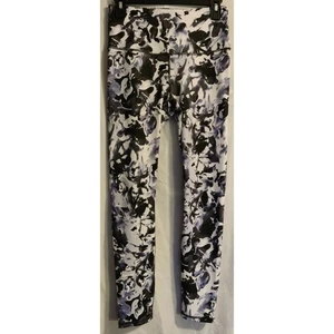 Gaiam Floral Print High Waisted Active Leggings Yogahose Athleisure Workout S - Bild 1 von 11