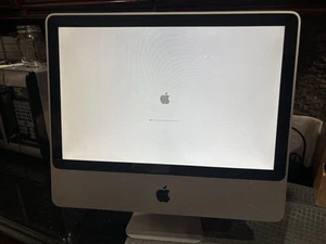 Apple A1224 Silver  320 GB 20 Inch iMac All-In-One Computer Not Tested Turns On - Picture 1 of 11