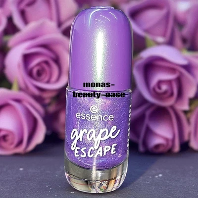Essence Gel Nail Colour Nagellack 79 Grape Escape Glitter Lila Holographish Tik - Bild 1 von 4