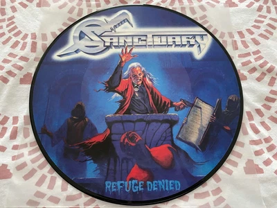 Sanctuary - Refuge denied Picture Vinyl LP des Hammeralbums unplayed und wie neu - Bild 1 von 3