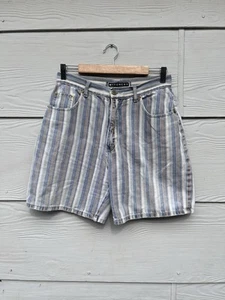 90’s Witchery striped high waisted shorts size 12 - Picture 1 of 10