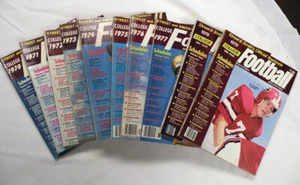 Street & Smith's Football Magazine - 10 Vintage Issues 1970-1979 - Picture 1 of 11