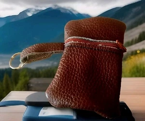 Schlüsseltasche  Echt Leder Schlüsseletui Schlüsselmappe  HANDMADE MHHM  - Bild 1 von 1