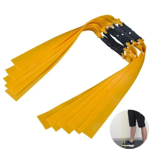 Tensioner DOUBLE “HUNTING BANDS" STRONG PRACTICABILITY CATAPULT THERABAND GOLD - Picture 1 of 9