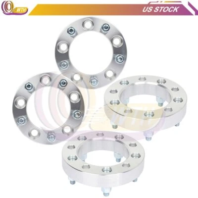 4X 1.25" 5x5.5 Wheel Spacers For Jeep CJ5 CJ6 Ford Bronco F-150 Dodge Ram 1500 - Image 1 of 4