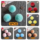 10Pcs Fluffy Faux Fur Balls for Hat Scarf Handbag Key Chain DIY Pom Pom Pompom
