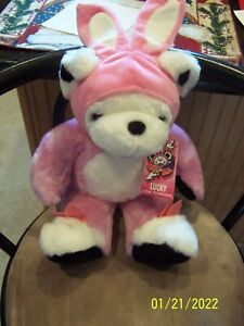 GRATEFUL DEAD NEW WITH TAG 14" LUCKY LARGE PLUSH BEAR RARE BY LIQUID BLUE Rare