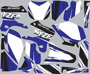 Kit de gráficos para 2003-2005 YZ450f YZ 450f YZF 450 fundas guardabarros calcomanías de plástico - Imagen 1 de 1