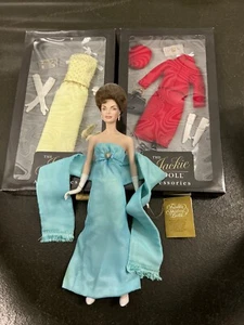 Franklin Heirloom Jackie Kennedy Newport Gala Doll & 2 Outfits - Picture 1 of 9