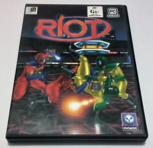 Riot PC Juego CD Rom Psygnosis 1997 Profesional Underground League of Pain - Imagen 1 de 2