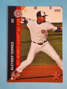 2015 Choice South Bend Cubs All-Star RC Gleyber Torres Yankees #56 ⚾ - Imagen 1 de 2