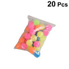  20 Pcs Bouncy Ball Neon Bounce Balls with Lights Flashing Bouce Child Frosted
