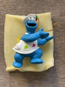 1992 Jim Henson Cookie Monster No Ginger bread house Christmas ornament BOX Vtg - Picture 1 of 20