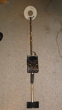 Tesoro Golden Sabre Metal Detector with 8” Coil, Tested Working but Needs Work
