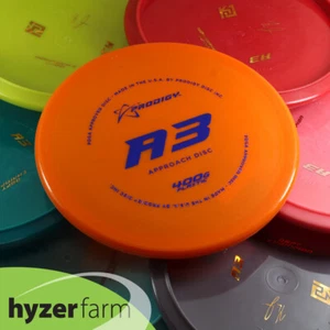 Disco de golf Prodigy A3 400G *elige tu peso y color* Disco de aproximación de golf Hyzer Farm - Imagen 1 de 39