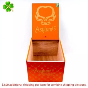 Asylum 13 Connecticut 70 x 7 leere Holz Zigarrenkiste 7,5" x 5,75" x 5,75" - Bild 1 von 12